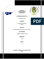 Microorganismos Que Afectan A Los Alimentos