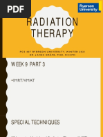 Part 3 Week 9 - IMRT - VMAT