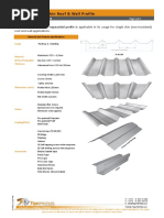 TR 45/250 Single Skin Roof & Wall Profile: Technical Data Sheet