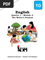 English10 q1 Mod3 Thewriterspurpose v4