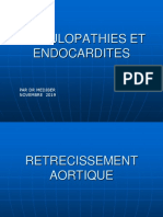 Valvulopathies Et Endocardites: Par DR Medjber Novembre 2019