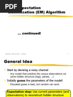 The Expectation Maximization (EM) Algorithm: Continued!