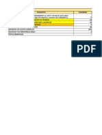 Plantilla de Costo Beneficio - Salud Ocupacional