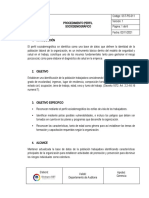 3.1.1 Procedimiento Perfil Sociodeografico