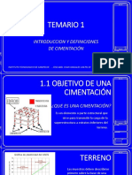 Tipos de Cimentacion