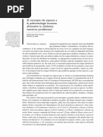 Ayala y Cela Conde - El Concepto de Especie y La Paleoantropologia Humana