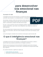 7 Dicas para Desenvolver Inteligência Emocional Nas Finanças