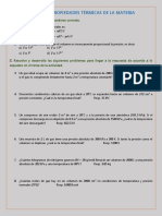 Actividad Propiedades Térmicas de La Materia