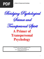 Transpersonal Psychology