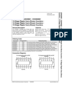 CD4020BC - CD4040BC - CD4060BC 14-Stage Ripple Carry Binary Counters - 12-Stage Ripple Carry Binary Counters - 14-Stage Ripple Carry Binary Counters