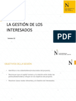 La Gestion de Interesados