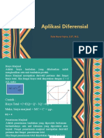 Aplikasi Diferensial