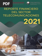 Reporte Financiero Del Sector de Telecomunicaciones 2021 PROMTEL