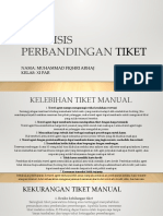 Analisis Perbandingan Tiket