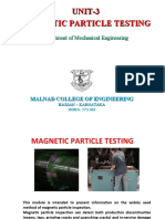 UNIT-3 Magnetic Particle Testing