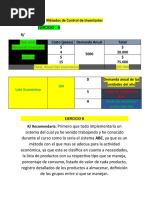 Métodos de Control de Inventarios 3 Actividad Final