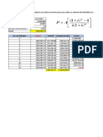 Ejercicio Tabla de Amortizacion Examen