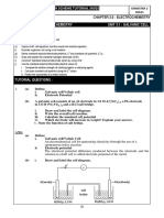 Answer Scheme Tutorial Sk025: Chapter 3.0: Electrochemistry