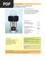 Altec-8019 Thermoelectric Generator Kerosene Lamp