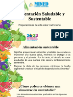 Alimentacion Saludable y Sustentable