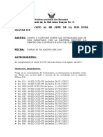 Informe de Entrega de Vehiculos para Remate