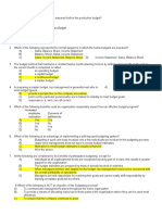 Chapter 6 - Comprehensive Budgeting - ACTIVITIES