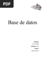 Base de Datos