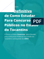 Guia Definitivo de Como Estudar para Concursos No Estado Do Tocantins