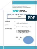 Impuesto Selectivo Al Consumo