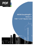 AVEVA PDMS To E3D Migration Guide