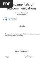 Fundamentals of Telecommunications: Ermanno Pietrosemoli Marco Zennaro