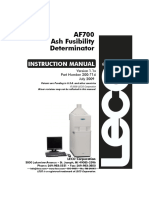 Manual Derteminator Ash Fusibility LecoAF700 - V1-1!7!09