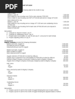 Proof of Cash Problem Sample