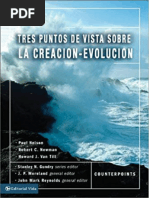 Tres Puntos de Vista Sobre La Creacion y Evolucion