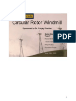 Circular Rotor Windmill (Wind Turbine)