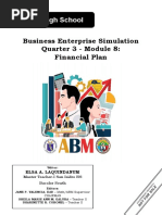 ADM BES Module 8 Financial Plan