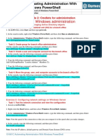 Lab: Windows Administration: Module 2: Cmdlets For Administration