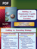 Building An Organization Capable of Good Strategy Execution