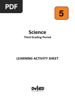 Science 5 LAS Quarter 3