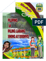 Module 5 Sining at Disenyo