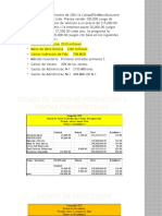 Ejercicio de Presupuesto Tipo para Parcial