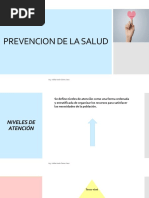 Prevencion de La Salud