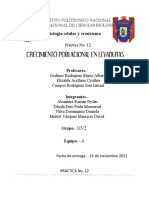 Practica 12 - CRECIMIENTO POBLACIONAL EN LEVADURAS - Eq 6 - 1IV2