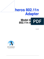 Atheros 802.11n Adapter