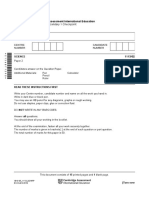 Cambridge Secondary 1 Checkpoint: Cambridge Assessment International Education