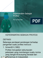 Keperawatan Sebagai Profesi