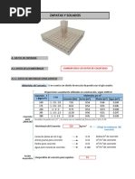 Plantillas para Toda La Edificación - Materiales, Costos y Presupuesto