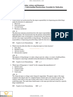 Chapter 01: Drug Regulation, Actions, and Responses Workman & Lacharity: Understanding Pharmacology: Essentials For Medication Safety, 2Nd Edition