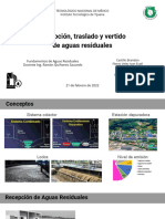 Recepción, Traslado y Vertido de Aguas Residuales