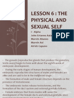 1-Alpha Lesson 6 - The Physical and Sexual Self